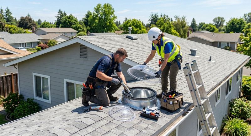 Sun Pipe Installation