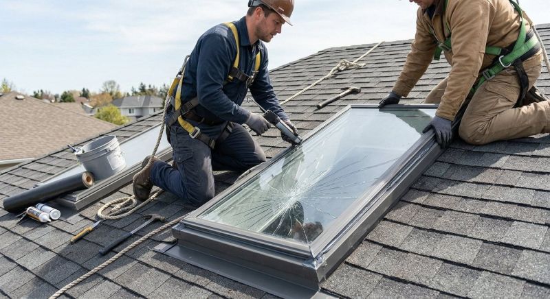 Skylight Glass Repair in Redmond, WA