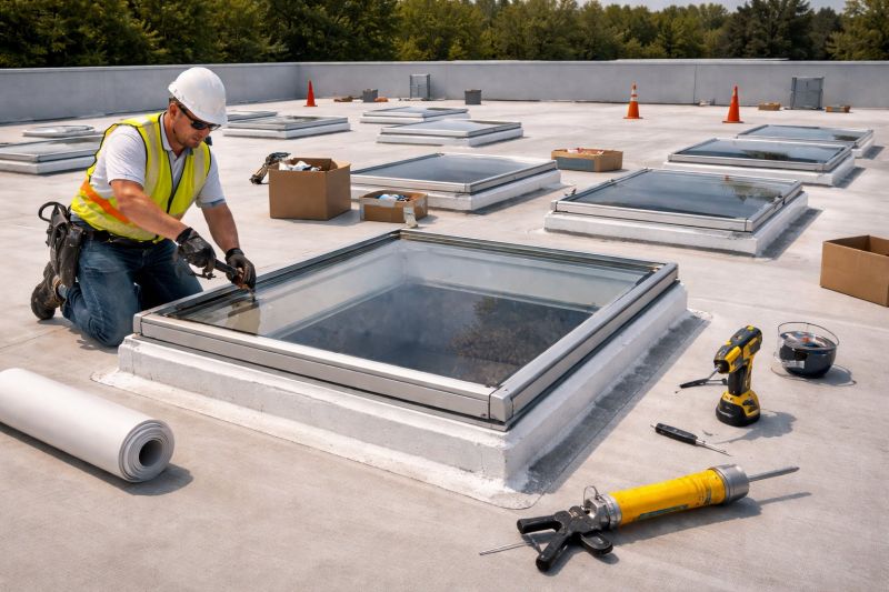 Commercial Skylight Renovation in Napa, CA