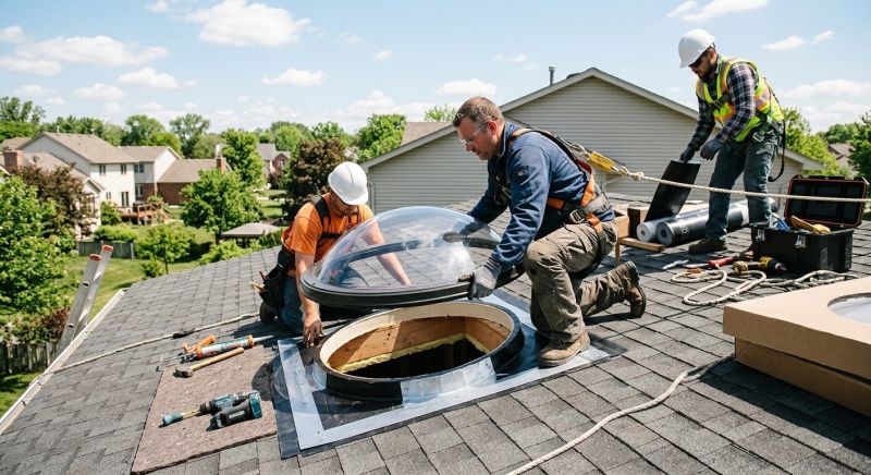 Dome Skylight Replacement in Columbia, MO