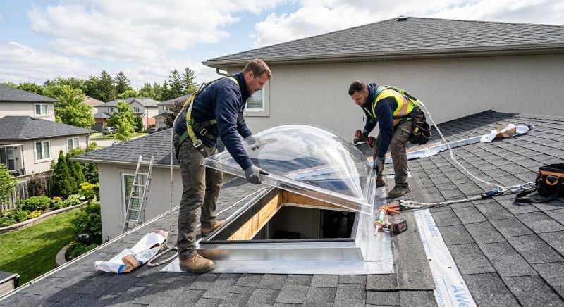 Dome Skylight Replacement in Bellevue, WA