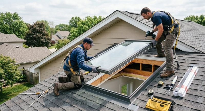 Vented Skylight Installation in Kent, WA