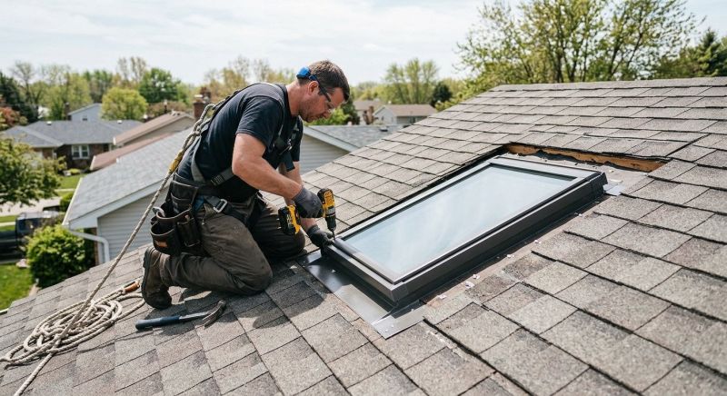 Vented Skylight Installation in Columbia, MO